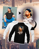 MAKE YOUR SELFIE HOODIE WITH YOUR PHOTO IN 16 STYLES !!!